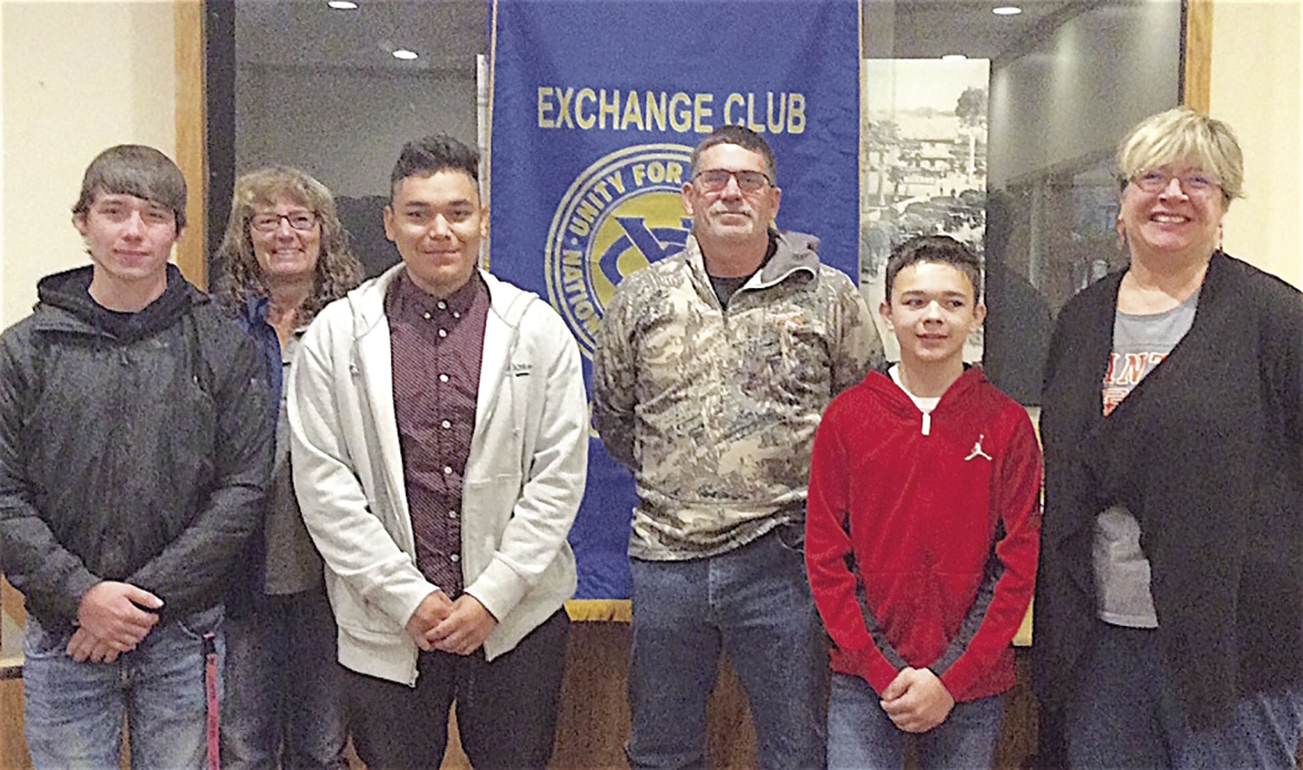 Exchange Club honors students